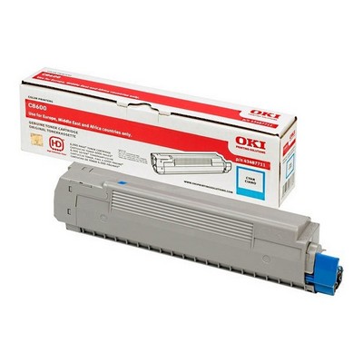 Foto principale Toner originale Oki 43487711 CIANO