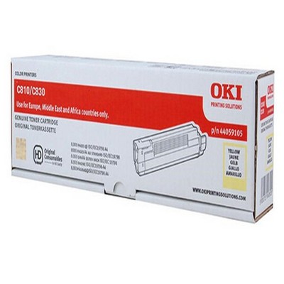 Foto principale Toner Oki 44059165 originale GIALLO