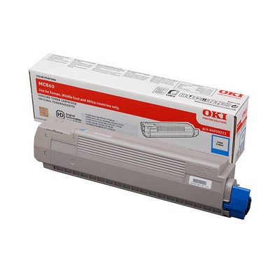 Foto principale Toner Oki 44059211 originale CIANO