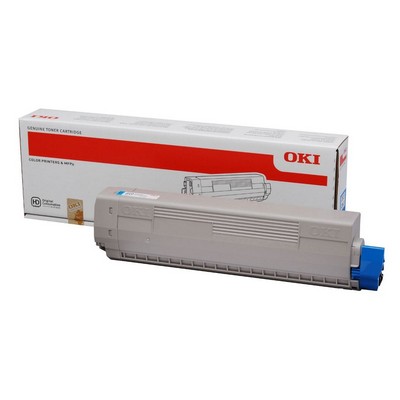 Foto principale Toner Oki 44844507 originale CIANO