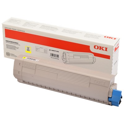 Foto principale Toner originale Oki 46471101 GIALLO