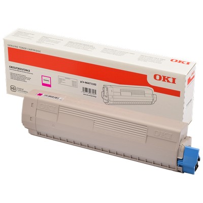 Foto principale Toner Oki 46471102 originale MAGENTA