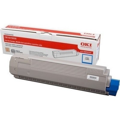 Foto principale Toner originale Oki 46471115 CIANO