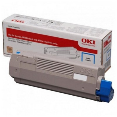 Foto principale Toner Oki 46490403 originale CIANO