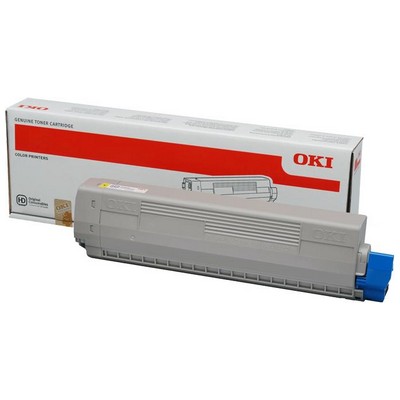 Foto principale Toner Oki 46490605 originale GIALLO