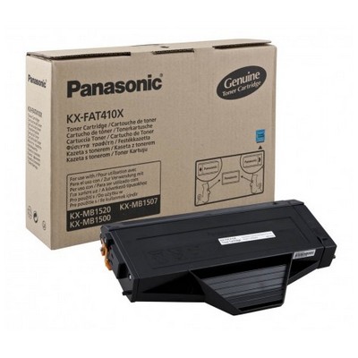 Foto principale Toner originale Panasonic KX-FAT410X NERO