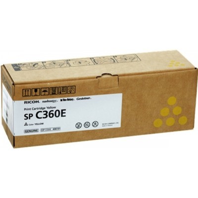 Foto principale Toner Ricoh 408191 SPC360E originale GIALLO