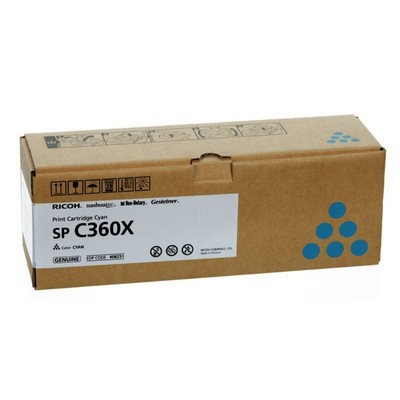 Foto principale Toner Ricoh 408251 SPC360E originale CIANO