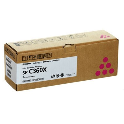 Foto principale Toner Ricoh 408252 SPC360E originale MAGENTA