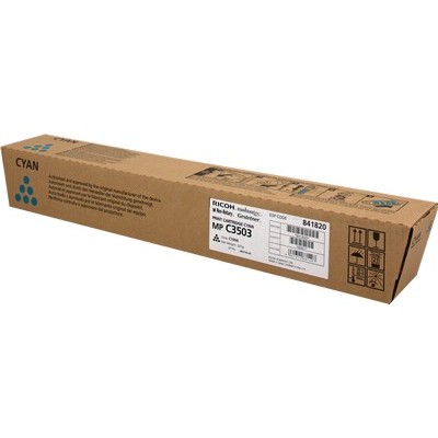 Foto principale Toner originale Ricoh 841820 CIANO