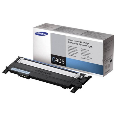 Foto principale Toner Samsung CLT-C406S/ELS originale CIANO