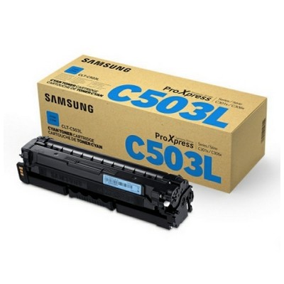 Foto principale Toner Samsung CLT-C503L/ELS originale CIANO