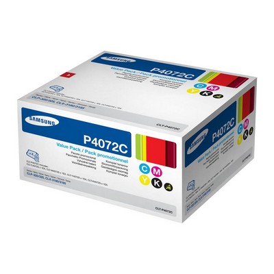 Foto principale Toner Samsung CLT-P4072C/ELS (Conf. da 4 pz.) originale NERO+COLORE