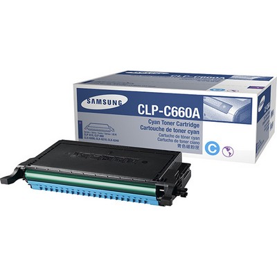 Foto principale Toner originale Samsung ST880A CLP-C660A CIANO