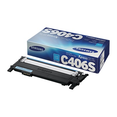 Foto principale Toner Samsung ST984A CLT-C406S originale CIANO