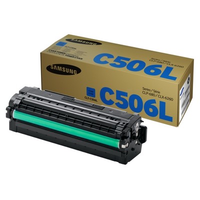 Foto principale Toner originale Samsung SU038A CLT-C506L CIANO