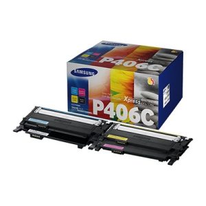 Foto principale Toner Samsung SU375A CLT-P406C (Conf. da 4 pz.) originale NERO+COLORE