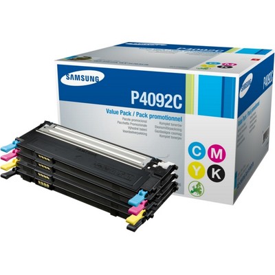 Foto principale Toner originale Samsung SU392A CLT-P4092C (Conf. da 4 pz.) NERO+COLORE