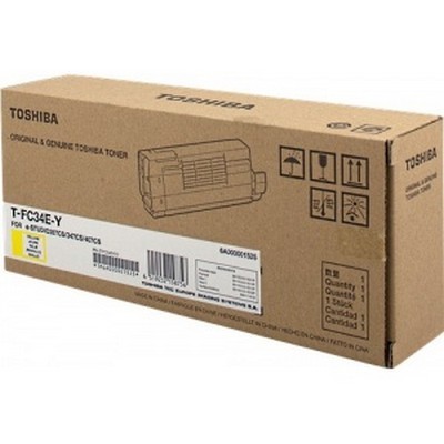 Foto principale Toner originale Toshiba 6A000001525 T-FC34EY GIALLO