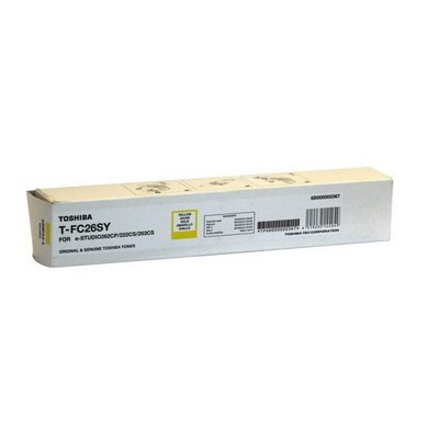 Foto principale Toner Toshiba 6B000000569 T-FC26SY6 originale GIALLO