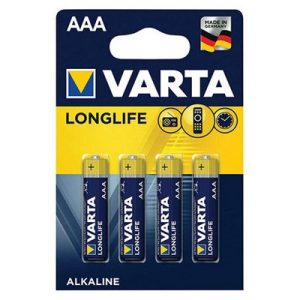 Foto principale Varta Longlife 4 Batterie ministilo AAA 1,5V Alcaline