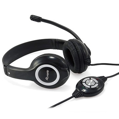 Cuffie con microfono Equip 245301 per pc on-ear USB nero