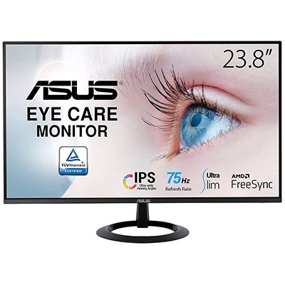 Foto principale Monitor Asus VZ24EHE 24″ LED IPS Full HD 1920×1080 75Hz