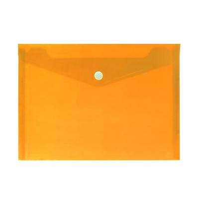 Foto principale Busta Scatto formato A4 semitrasparente con bottone arancione