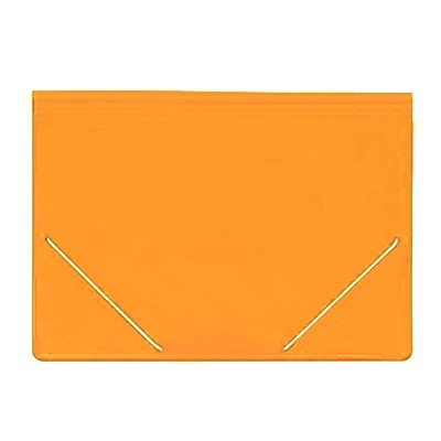 Foto principale Portadocumenti Scatto a soffietto formato A4 13 scomparti arancione