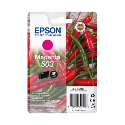 Foto principale Cartuccia originale Epson C13T09Q34010 503 Peperoncino MAGENTA