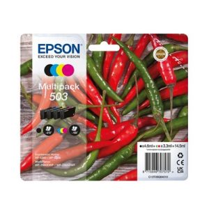 Foto principale Cartuccia originale Epson C13T09Q64010 Multipack 503 Peperoncino (Conf. da 4 pz.) NERO+COLORE