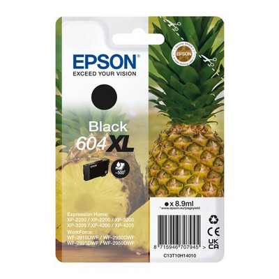 Foto principale Cartuccia originale Epson C13T10H14010 604XL Ananas NERO