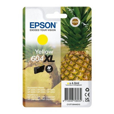 Foto principale Cartuccia originale Epson C13T10H44010 604XL Ananas GIALLO