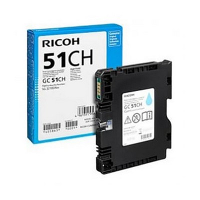 Foto principale Cartuccia originale Ricoh 405863 GC51CH CIANO