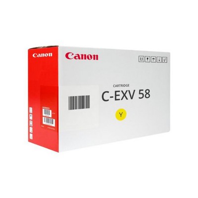 Foto principale Toner originale Canon 3766C002 C-EXV58 GIALLO