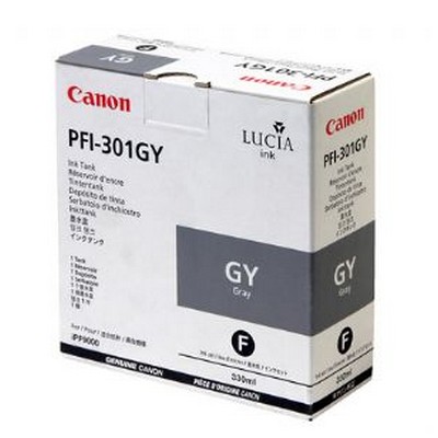 Foto principale Cartuccia originale Canon 1495B001AA PFI-301GY GRIGIO