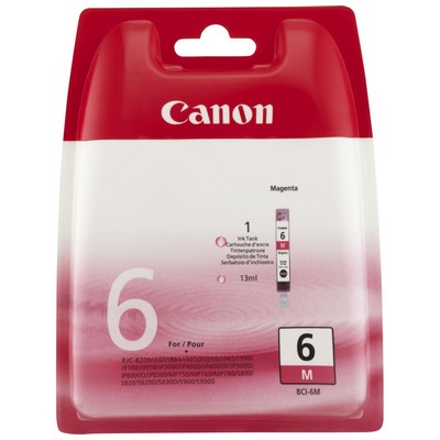 Foto principale Cartuccia originale Canon 4707A002 BCI-6M MAGENTA