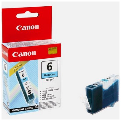 Foto principale Cartuccia originale Canon 4709A002 BCI-6PC CIANO FOTOGRAFICO