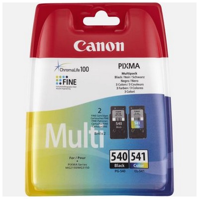 Foto principale Cartuccia originale Canon 5225B006 Multipack PG-540 / CL-541 (Conf. da 2 pz.) NERO+COLORE