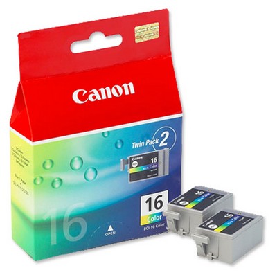 Foto principale Cartuccia originale Canon 9818A002 Multipack BCI-16 (Conf. da 2 pz.) COLORE