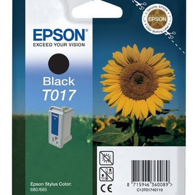 Foto principale Cartuccia originale Epson C13T01740110 T017 Girasole NERO