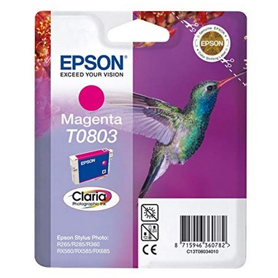 Foto principale Cartuccia originale Epson C13T08034011 T0803 Colibri MAGENTA