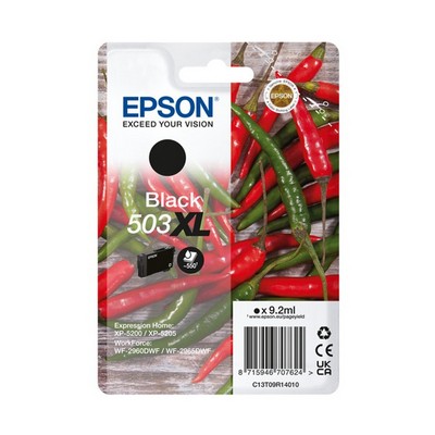 Foto principale Cartuccia originale Epson C13T09R14010 503 XL Peperoncino NERO