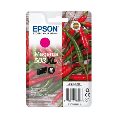 Foto principale Cartuccia originale Epson C13T09R34010 503 XL Peperoncino MAGENTA