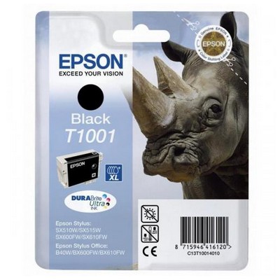 Foto principale Cartuccia originale Epson C13T10014010 T1001 Rinoceronte NERO