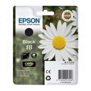 Foto principale Cartuccia originale Epson C13T18014010 18 Margherita NERO