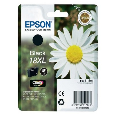 Foto principale Cartuccia originale Epson C13T18114010 18 XL Margherita NERO