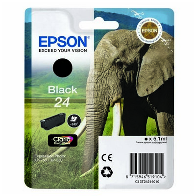 Foto principale Cartuccia originale Epson C13T24214010 24 Elefante NERO