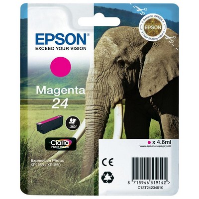 Foto principale Cartuccia originale Epson C13T24234010 24 Elefante MAGENTA