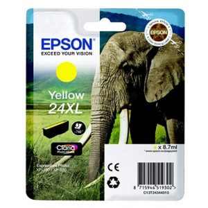 Foto principale Cartuccia originale Epson C13T24344010 24 XL Elefante GIALLO